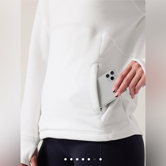 Athleta Altitude Polartec Funnel Neck Sweatshirt - Picture 6 of 10